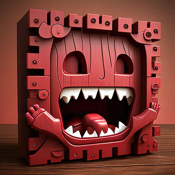 3D модель Гра Super Meat Boy Forever (STL)